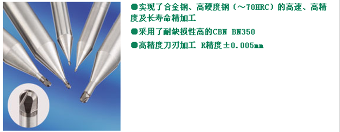CBN球頭銑刀