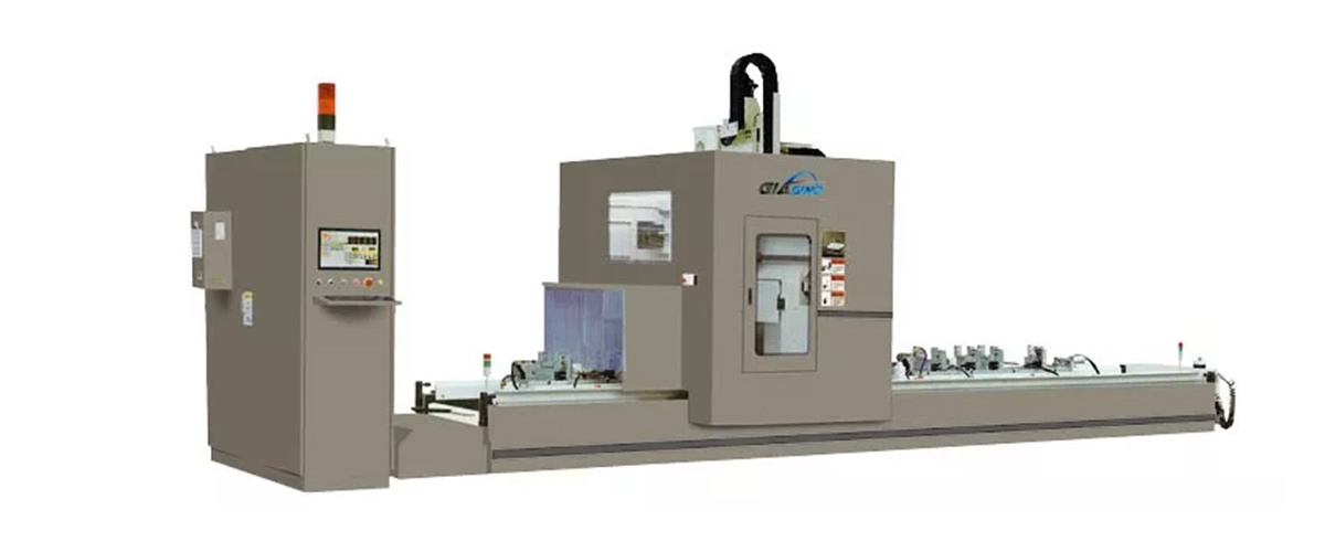 Traitement CNC de fenêtres et portes en profilé aluminium