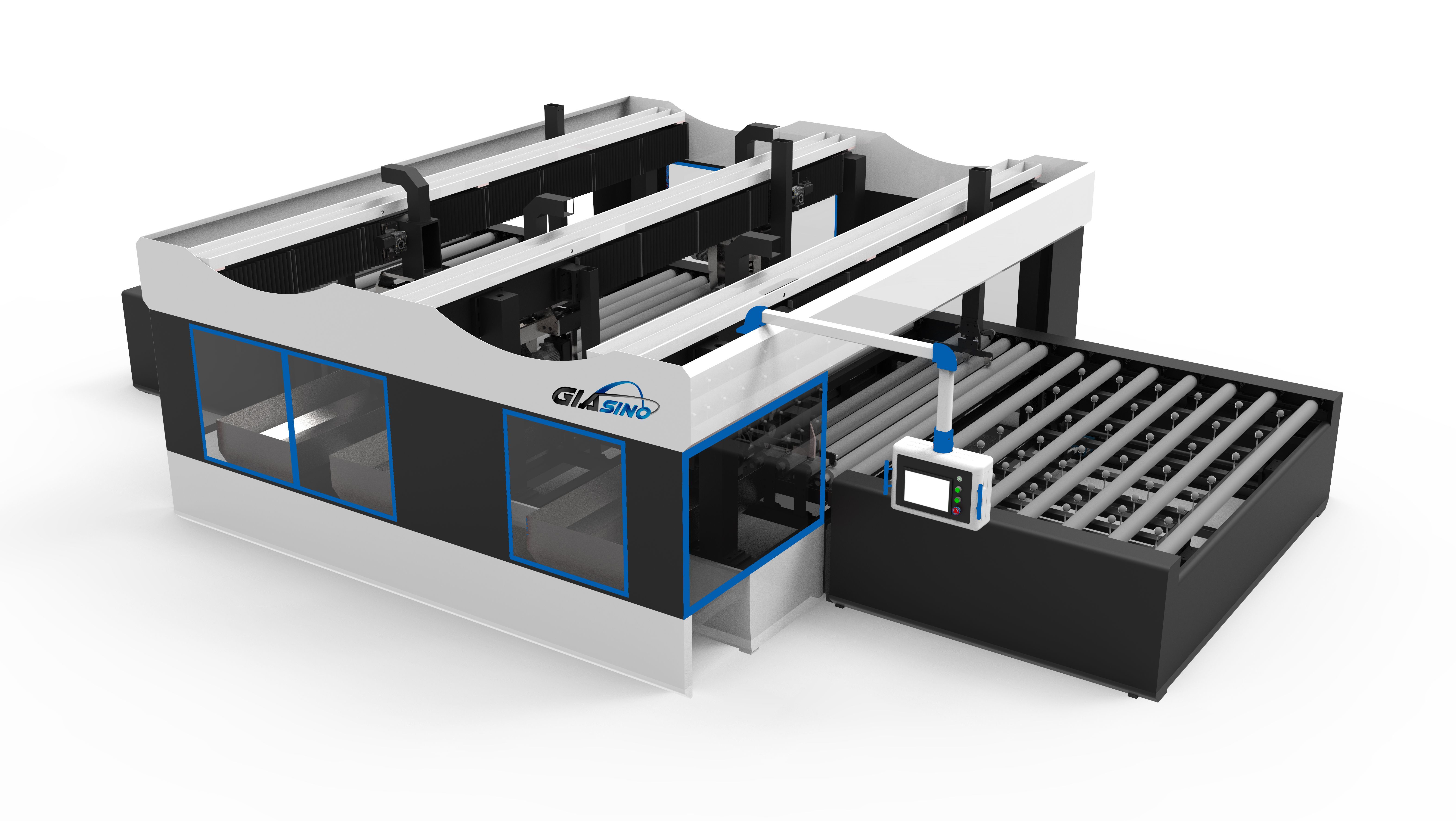 Línea de cristal horizontal completamente automática del borde del Cuatro-lado