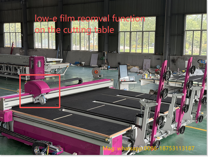 Regarding the problem of film removal during Low-E hollow processing