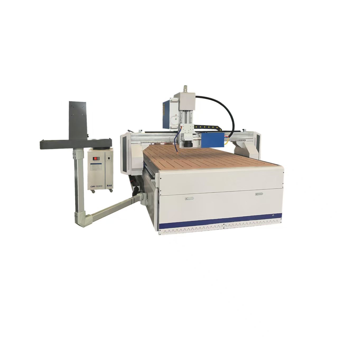 Máquina automática de chorro de arena con láser