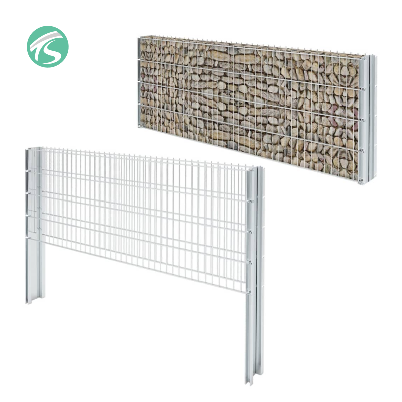 Heavy Duty Factory Price Galvanized Steel Welded Gabion Wall Gabion Fence For Stone Wall