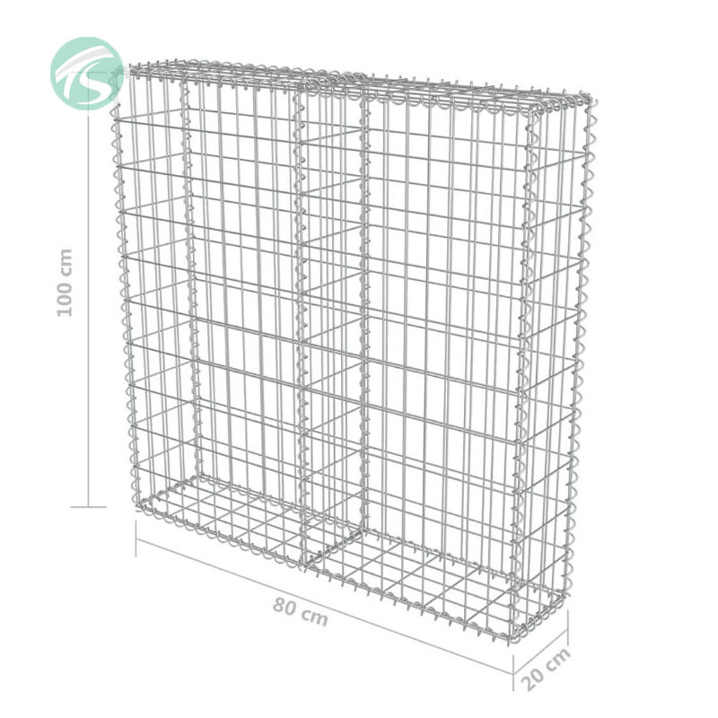 Gabion Fence Mesh Gabion Wall Construction Spirals For Gabions