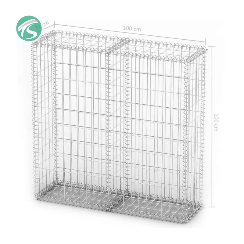 200x100x50 Welded Gabion Box Gabion Fence Mesh Stone Box