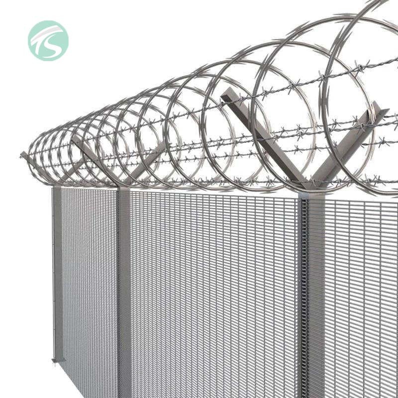 Anti Climb 358 Security Airport Fence Wire Fence Panels Metal Fencing