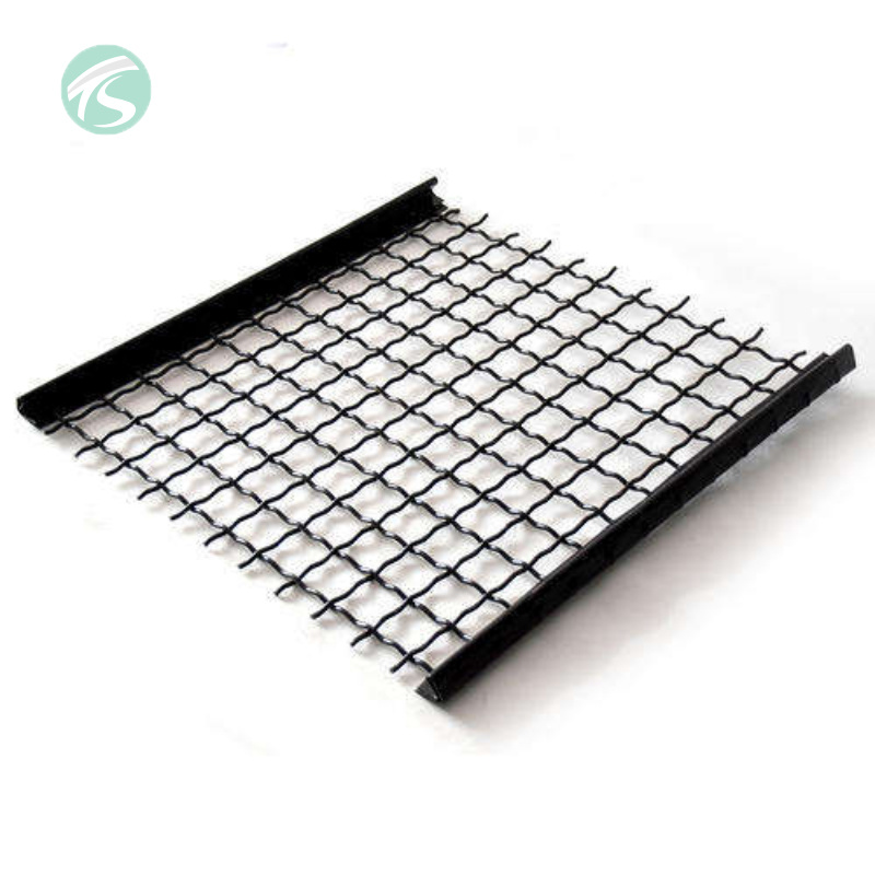 Vibrating Screen Mesh Crusher Mesh Stone Quarry Screen 65mn Vibration Sieving Mesh