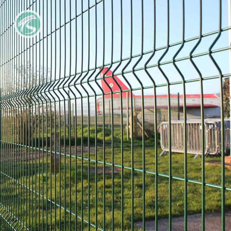 Steel Metal Fencing / Wire Mesh Security Fence Panels / Gardens Galvanized Fences