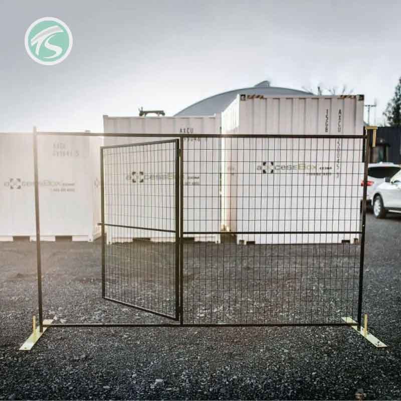 Canada Temporary Fence Construction No Dig Fence Panels Movable Fencing