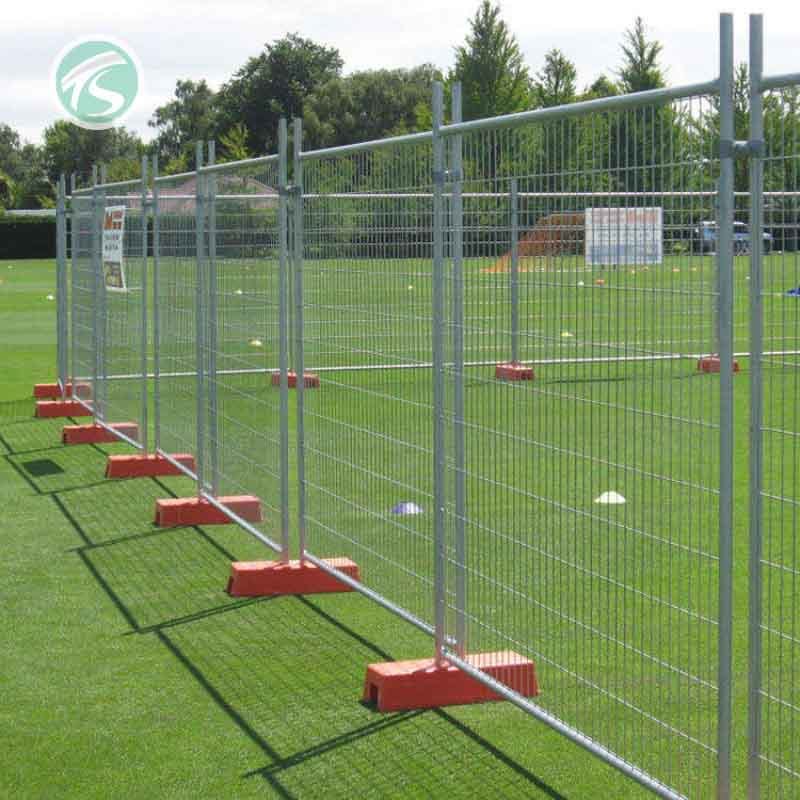 Factory Price Australian Temporary Fence Blow Moulding Feet 8ft Temporary Fencing