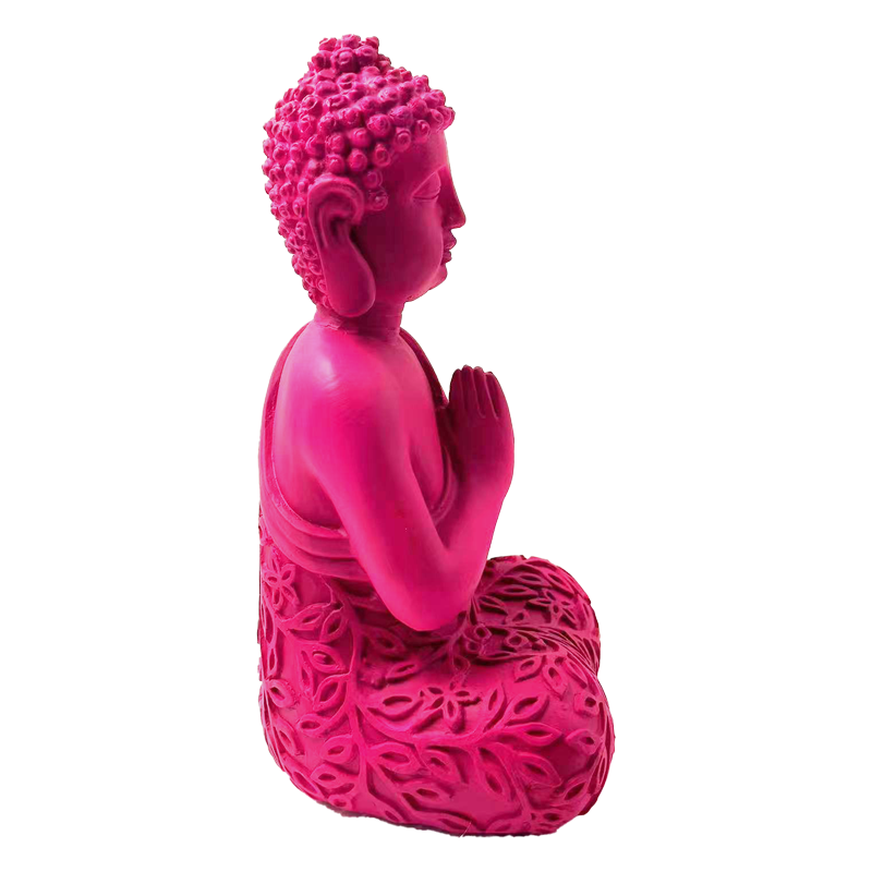Pink Buddha Sculpture