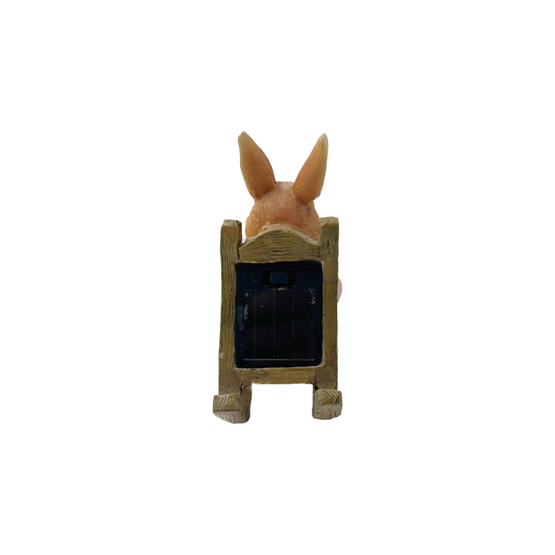 Rocking Rabbit Statue
