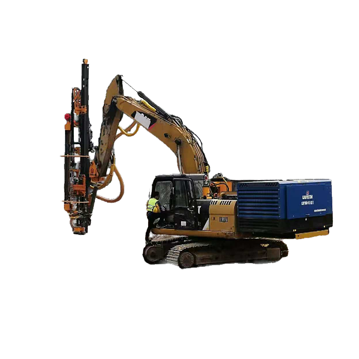 Excavator Driller