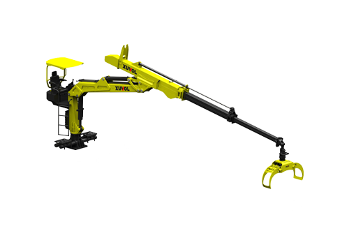 Forestry truck-mounted boom