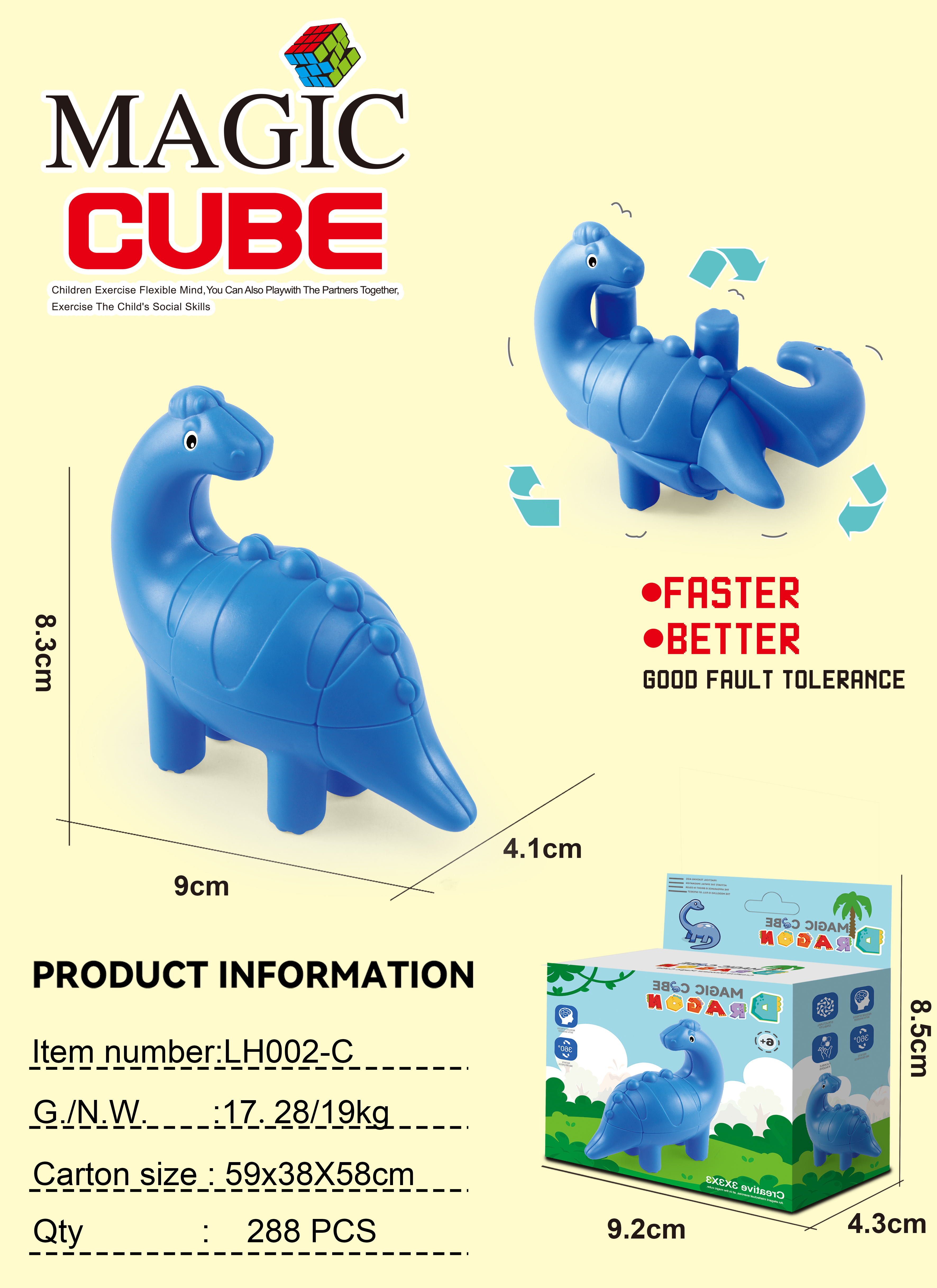 Magic Cube (Dinosaur)