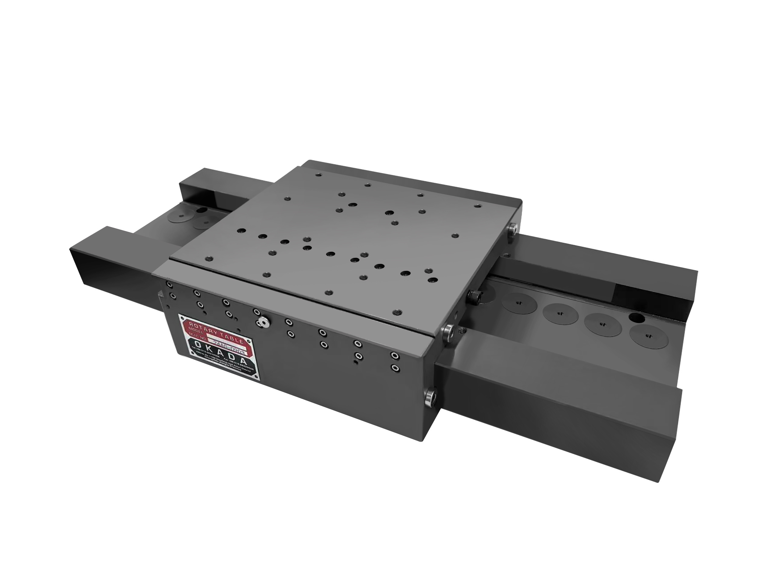 Gas static pressure guide rail