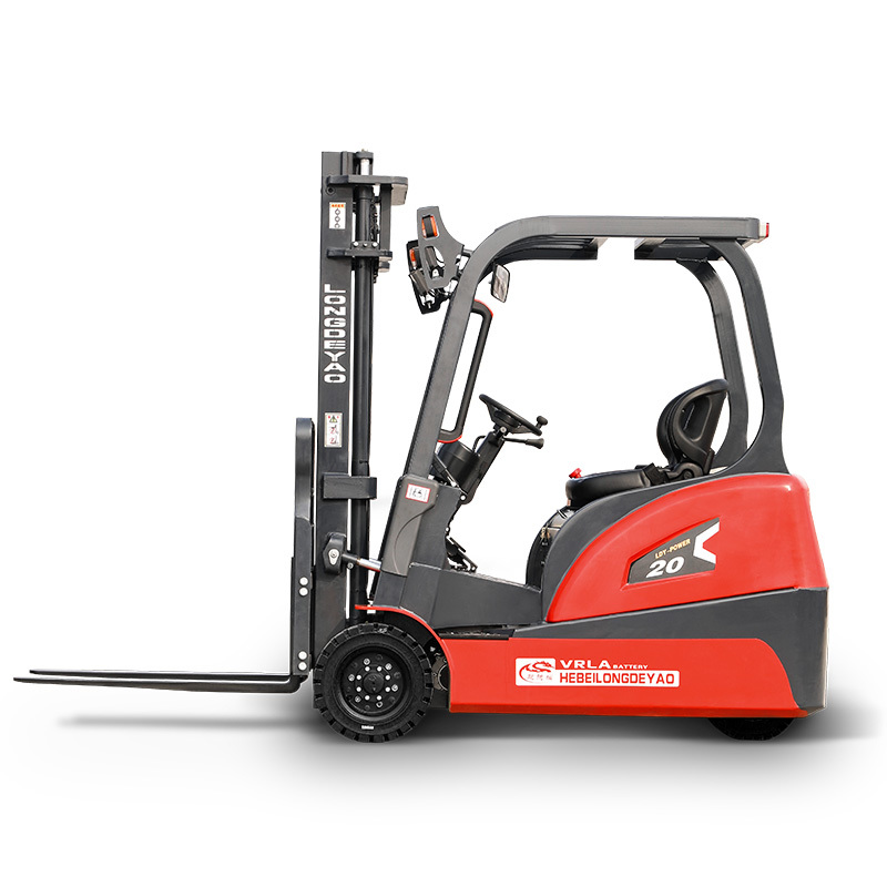 Battery counterbalanced forklift (three points)