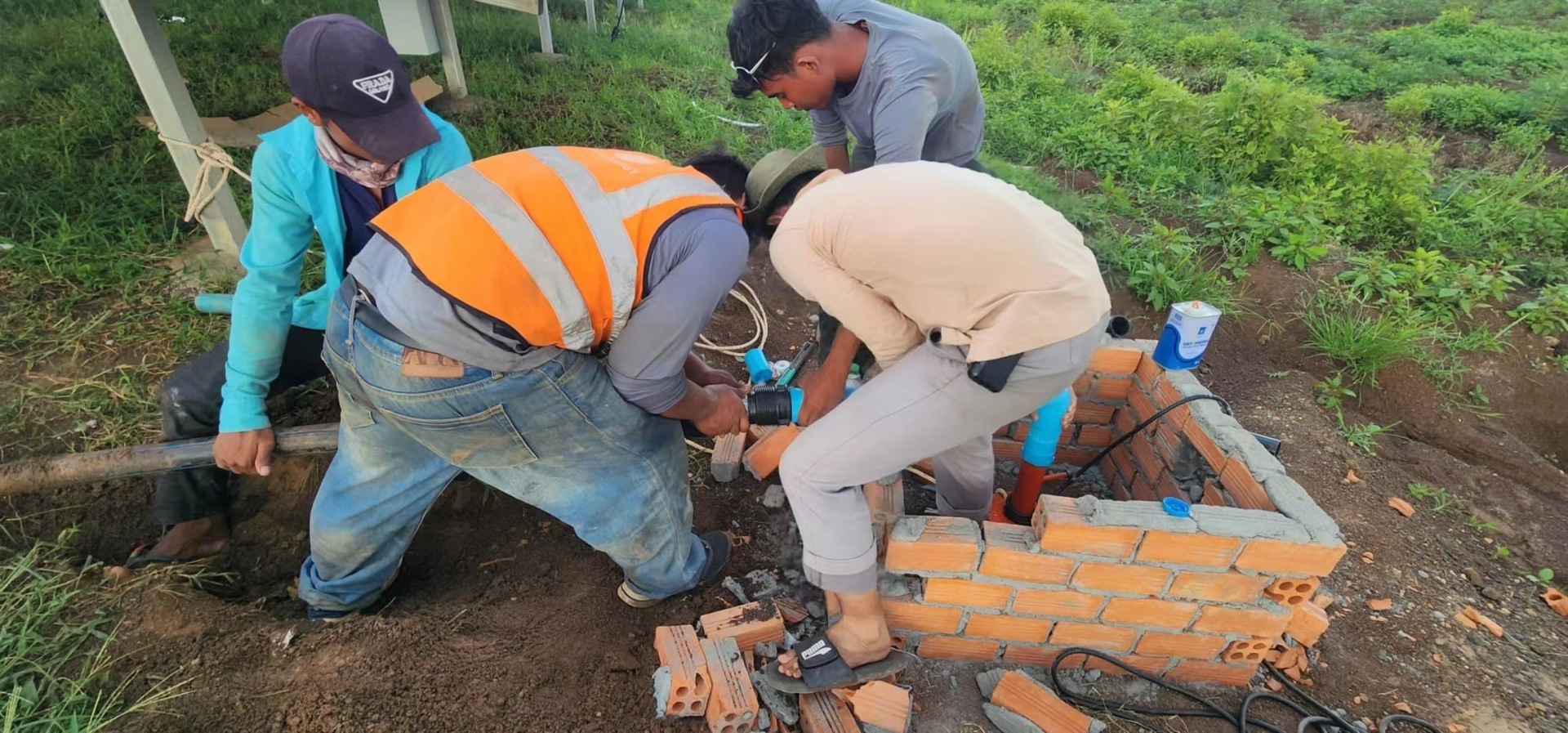 Solar pump system installed In Cambodia