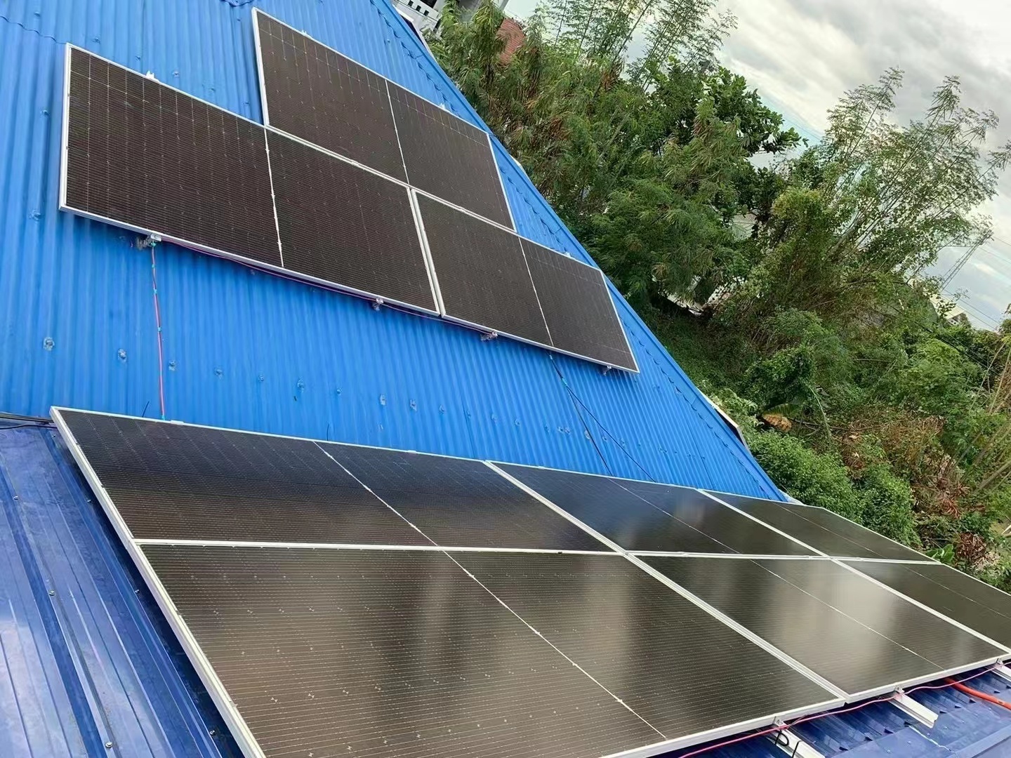 20kw on grid system installed in Philippine