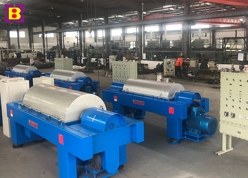 Production workshop centrifuge
