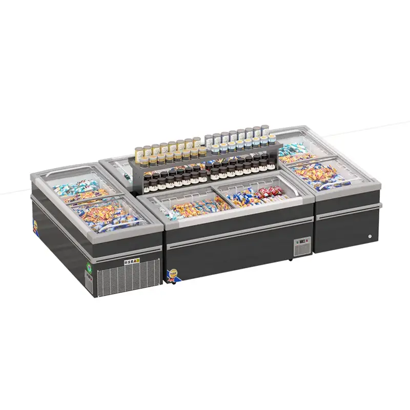 Commercial Combination Island Refrigerator