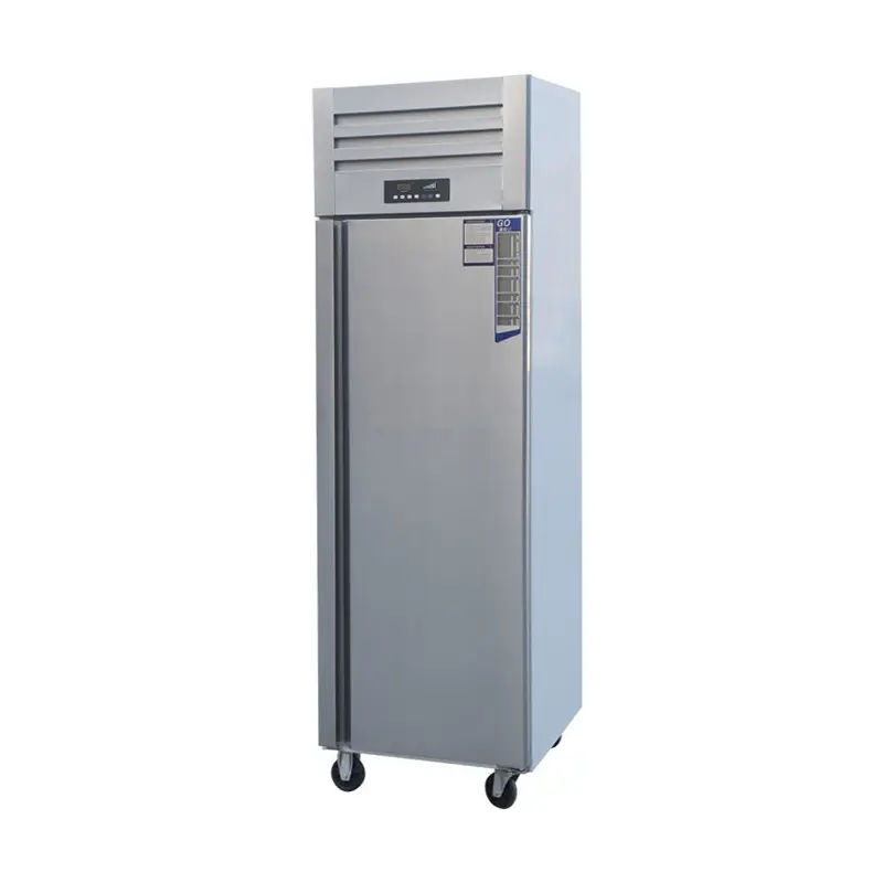 Single door fridge stainless steel refrigerator