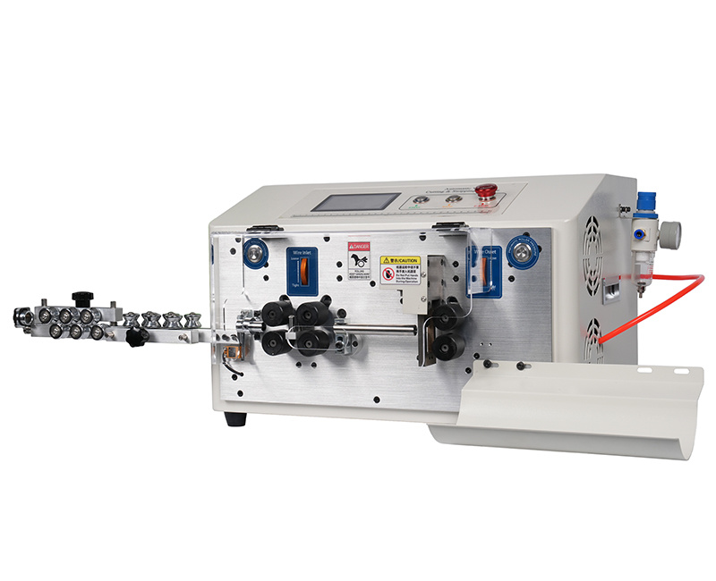HT2 upgraded 6-wheel round sheath wire stripper with touch screen