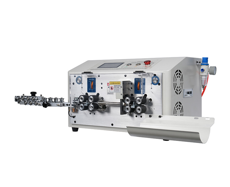 8 wheels, 25mm² wire stripper with lifting wheel and touch screen