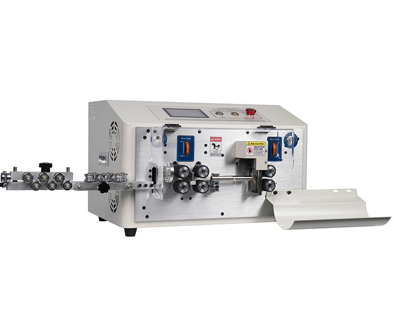 6 wheels, 25mm² wire stripper with touch screen