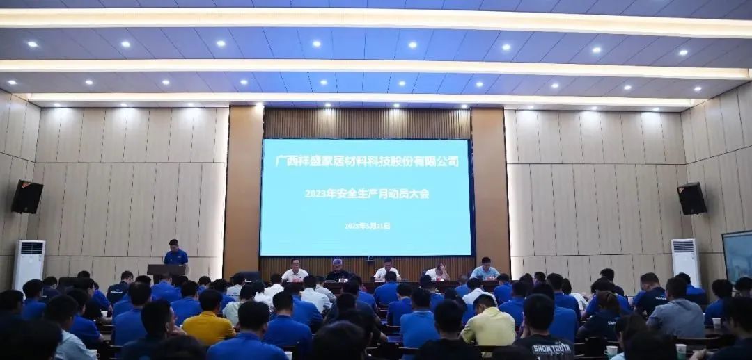 祥盛股份公司召開2023年安全生產(chǎn)月動(dòng)員大會及重大事故隱患專項(xiàng)排查整治2023行動(dòng)專題會議