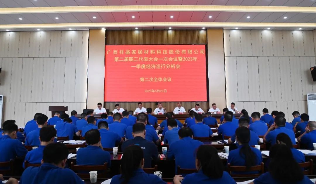 祥盛股份公司第二屆職代會第一次會議暨2023年一季度經(jīng)濟(jì)運(yùn)行分析會勝利召開