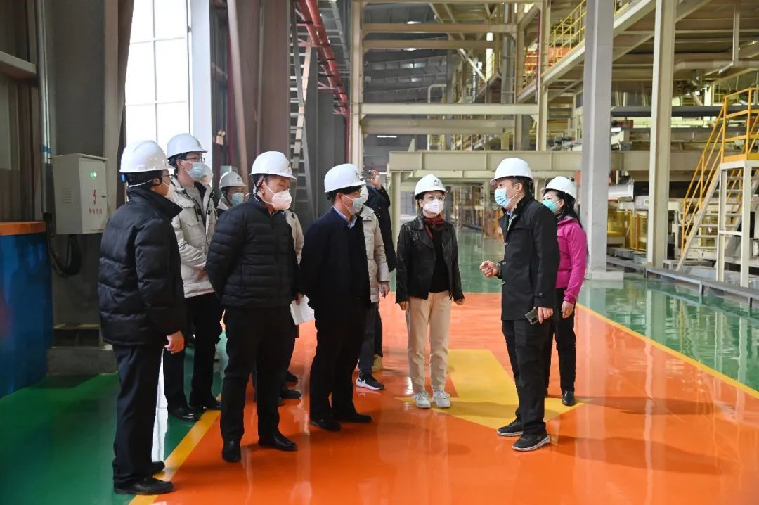 東興試驗區(qū)管委會副主任陳建林赴祥盛公司考察