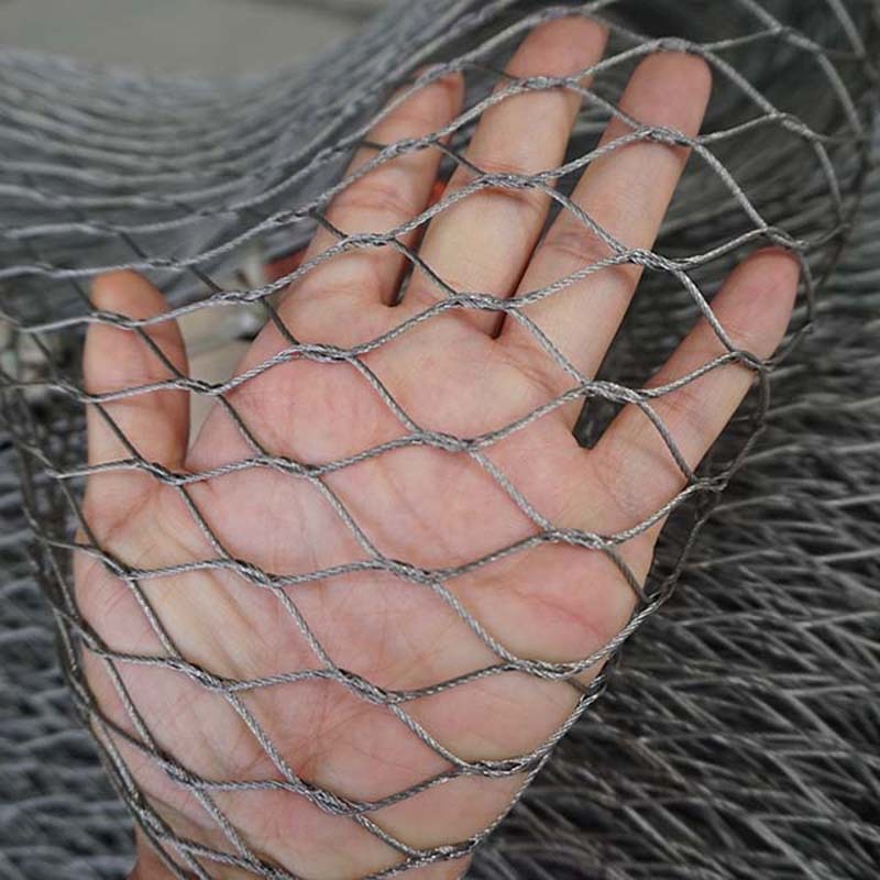 Stainless steel wire rope wove mesh