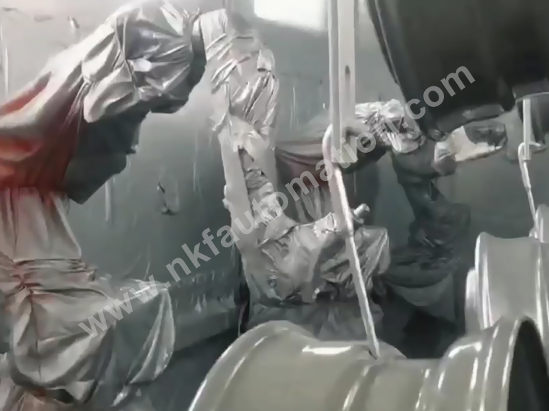 Protective clothing supporting ABB robot