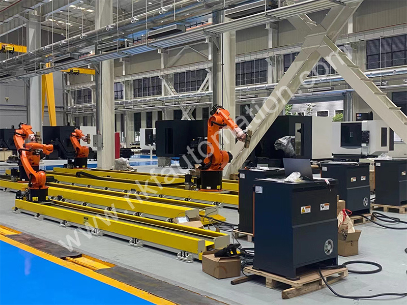 linear rail supporting KUKA robot linear rail supporting KUKA robot