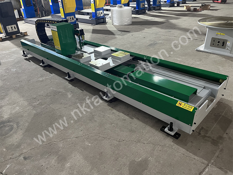 500KG payload linear rail supporting Panasonic welding robot 500KG payload linear rail supporting Panasonic welding robot