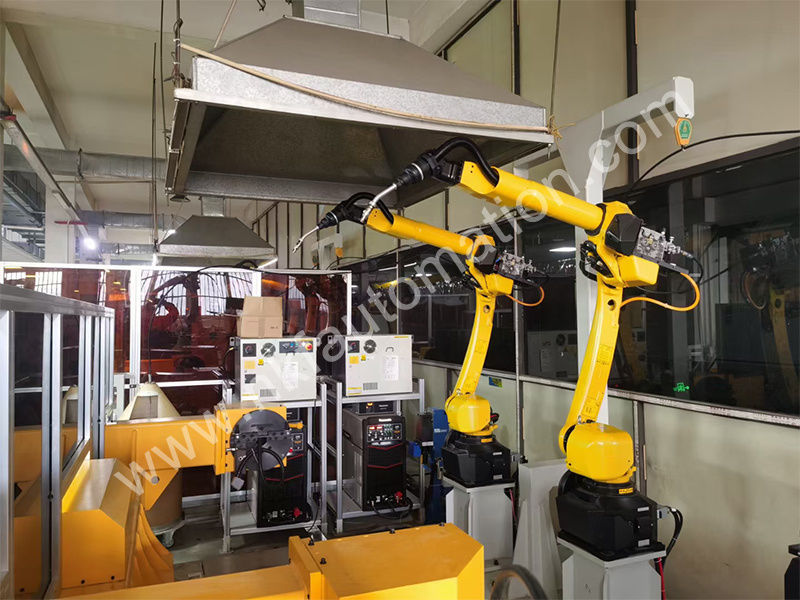 Fanuc Robot and Three-Axis Horizontal Positioner Debugging Fanuc Robot and Three-Axis Horizontal Positioner Debugging