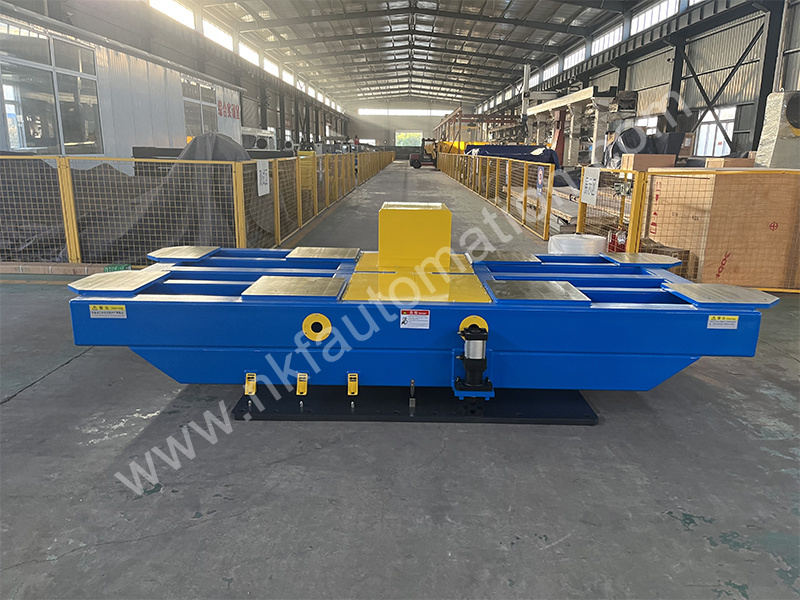 Heavy payload Single-axis rotation positioner supporting Yaskawa laser welding robot Heavy payload Single-axis rotation positioner supporting Yaskawa laser welding robot