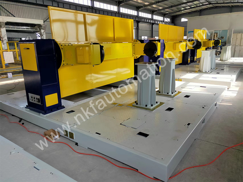 Three-axis vertical positioner supporting GSK welding robot Three-axis vertical positioner supporting GSK welding robot