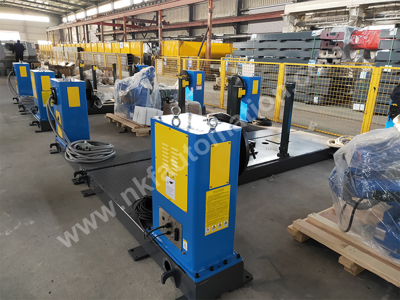 Two-sets of Single axis positioner integrated Two-sets of Single axis positioner integrated