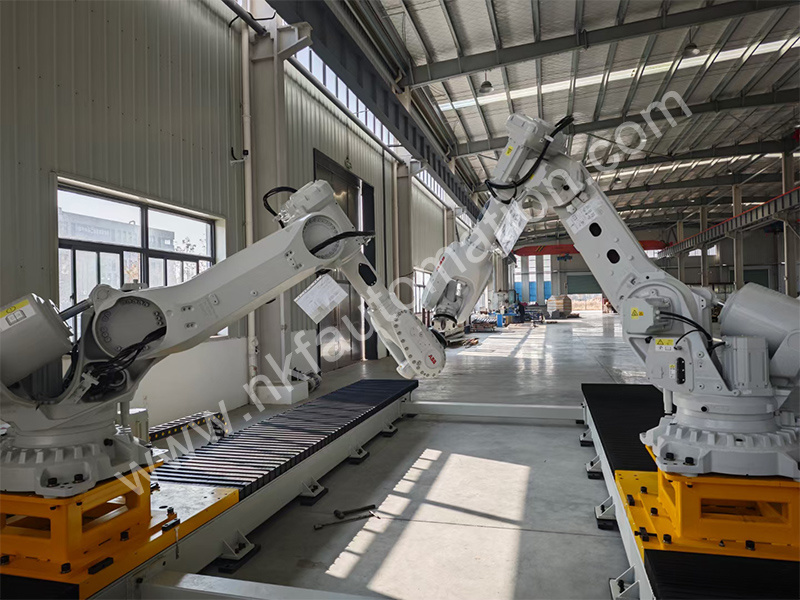 2T payload linear rail supporting ABB robot 2T payload linear rail supporting ABB robot