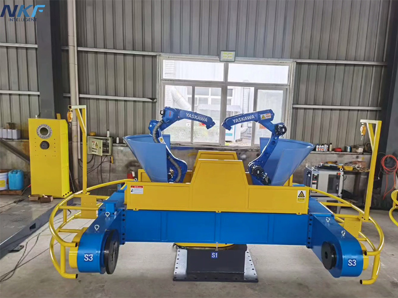 Three-axis positioner case Three-axis positioner case