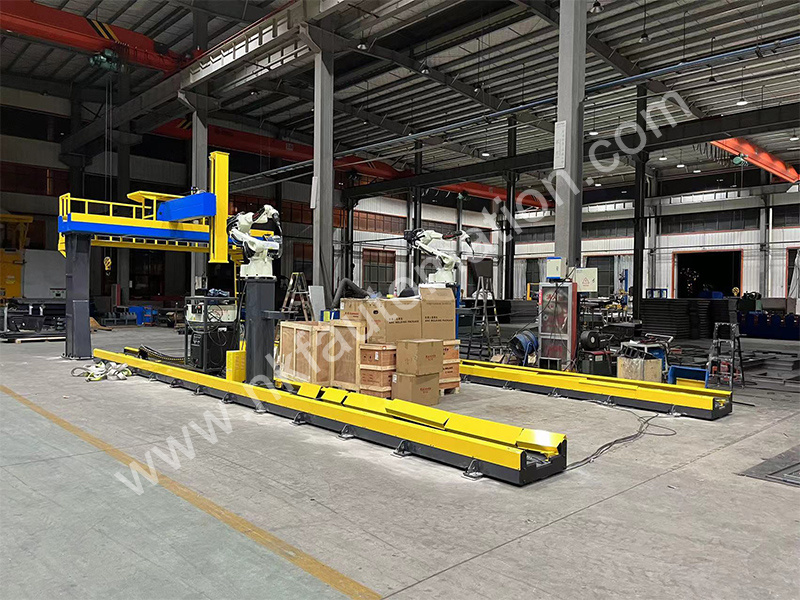 Kawasaki Welding Robot and Two-Axis Linear Rail Kawasaki Welding Robot and Two-Axis Linear Rail