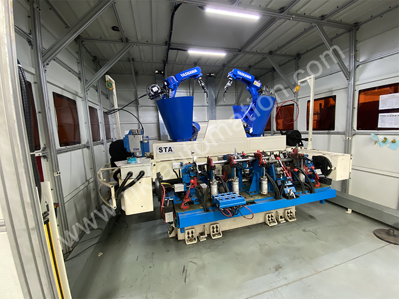 Yaskawa Robot and Three-Axis Horizontal Positioner Automatic Welding New Energy Automotive Parts Yaskawa Robot and Three-Axis Horizontal Positioner Automatic Welding New Energy Automotive Parts