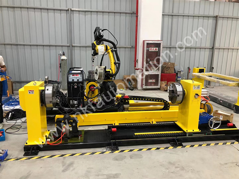 Fanuc Robots and Single-Axis Tailbox Moving Positioner and Linear Rail Fanuc Robots and Single-Axis Tailbox Moving Positioner and Linear Rail