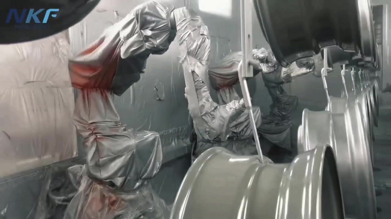 防护服配套ABB机器人 Protective clothing supporting ABB robot.mp4