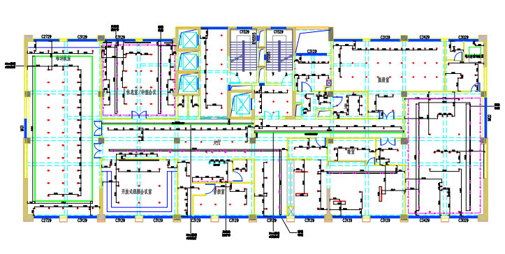 Luminaire size positioning diagram design Luminaire size positioning diagram design