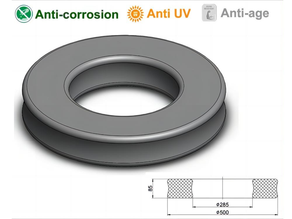 Custom EPDM Shock Absorption Spacer