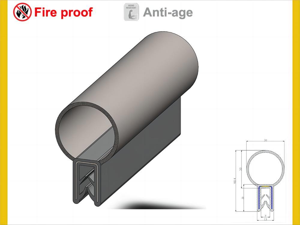 Cabinet seal strip