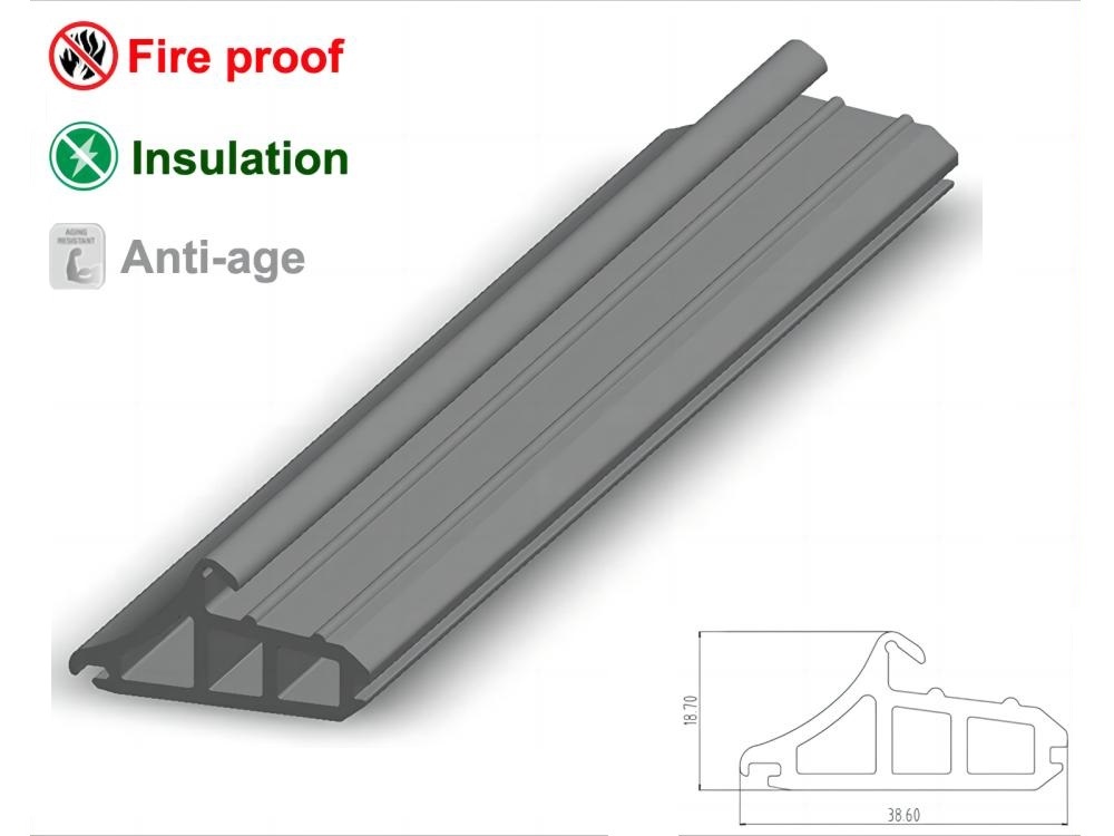 Rubber Extrusion Seal Gasket for Photovoltaic Panel