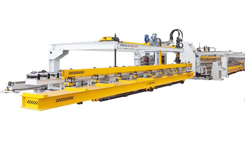 CNC Punching And Cutting Production Line For Truck Beam